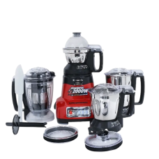 Panasonic MX-AE475 Monster Series 2000 Watt Super Mixer Grinder-Red