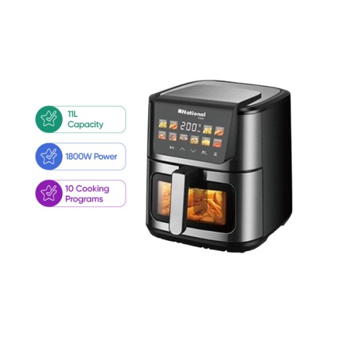 National Digital 11L Air Fryer Window Viewing
