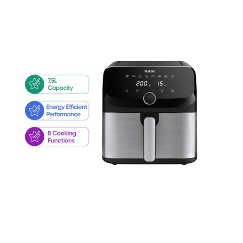 Tefal 7.5L XXL Easy Fry Mega Air Fryer (EY855D)