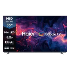Haier -144Hz Mini LED 55 Inch Google TV With Dolby Vision