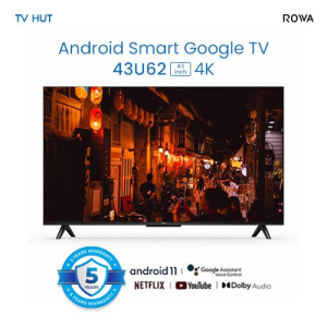 ROWA 43U62 43-inch 4K Android Smart Google TV