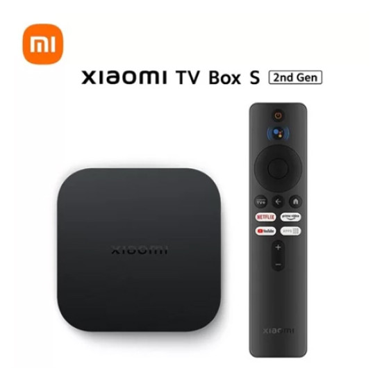 Xiaomi TV Box S (2nd Gen) 4K Ultra HD Streaming with Google TV